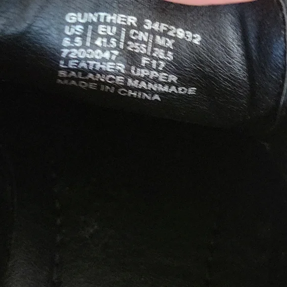 Calvin Klein Men's Black Leather Dress Shoes Size 8.5 (Like New) - Picture 8 of 10